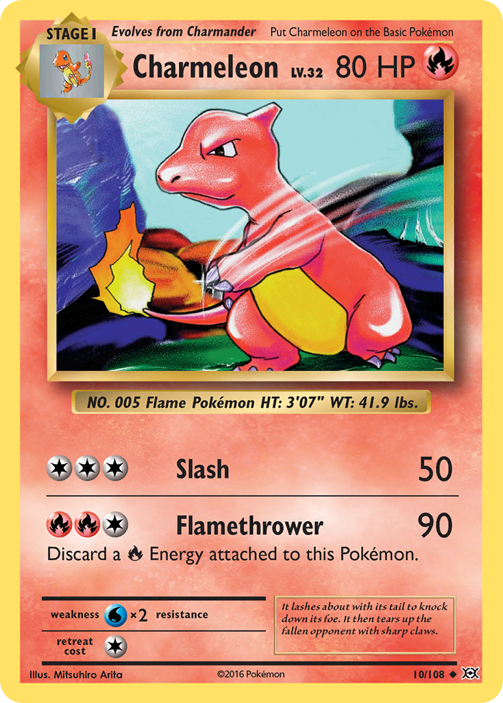 Charmeleon (10/108) [XY: Evolutions] | North Game Den