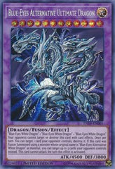 Blue-Eyes Alternative Ultimate Dragon [TN19-EN001] Prismatic Secret Rare | North Game Den