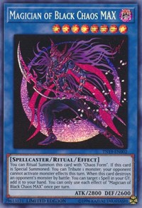 Magician of Black Chaos MAX [TN19-EN002] Prismatic Secret Rare | North Game Den