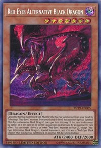 Red-Eyes Alternative Black Dragon [TN19-EN005] Prismatic Secret Rare | North Game Den