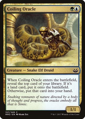 Coiling Oracle [Modern Masters 2017] | North Game Den
