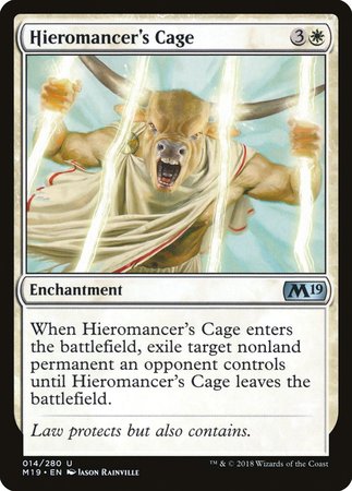 Hieromancer's Cage [Core Set 2019] | North Game Den