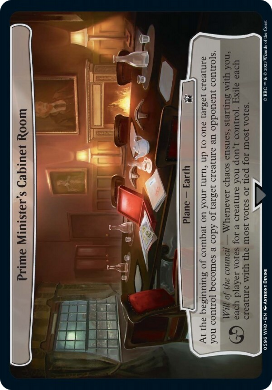 Prime Minister's Cabinet Room [Planechase] | North Game Den