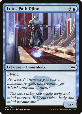 Lotus Path Djinn [Fate Reforged] | North Game Den