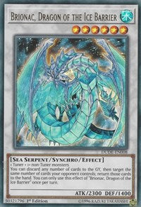 Brionac, Dragon of the Ice Barrier [DUDE-EN008] Ultra Rare | North Game Den