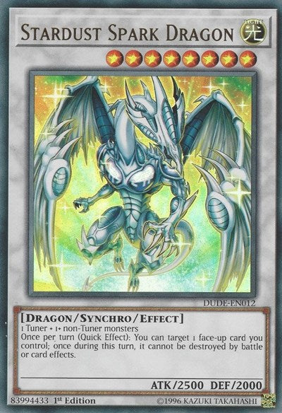 Stardust Spark Dragon [DUDE-EN012] Ultra Rare | North Game Den