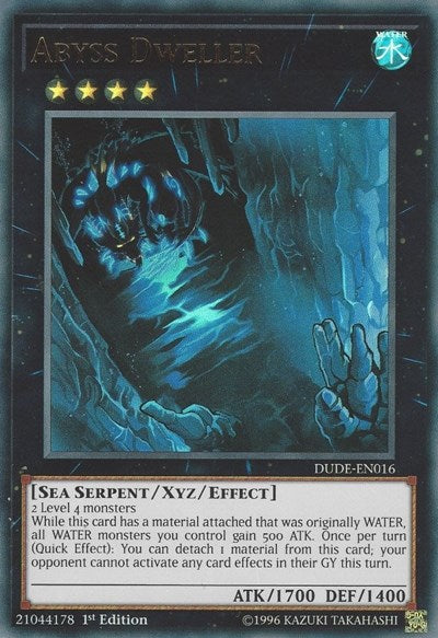 Abyss Dweller [DUDE-EN016] Ultra Rare | North Game Den