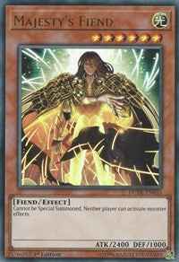 Majesty's Fiend [DUDE-EN035] Ultra Rare | North Game Den