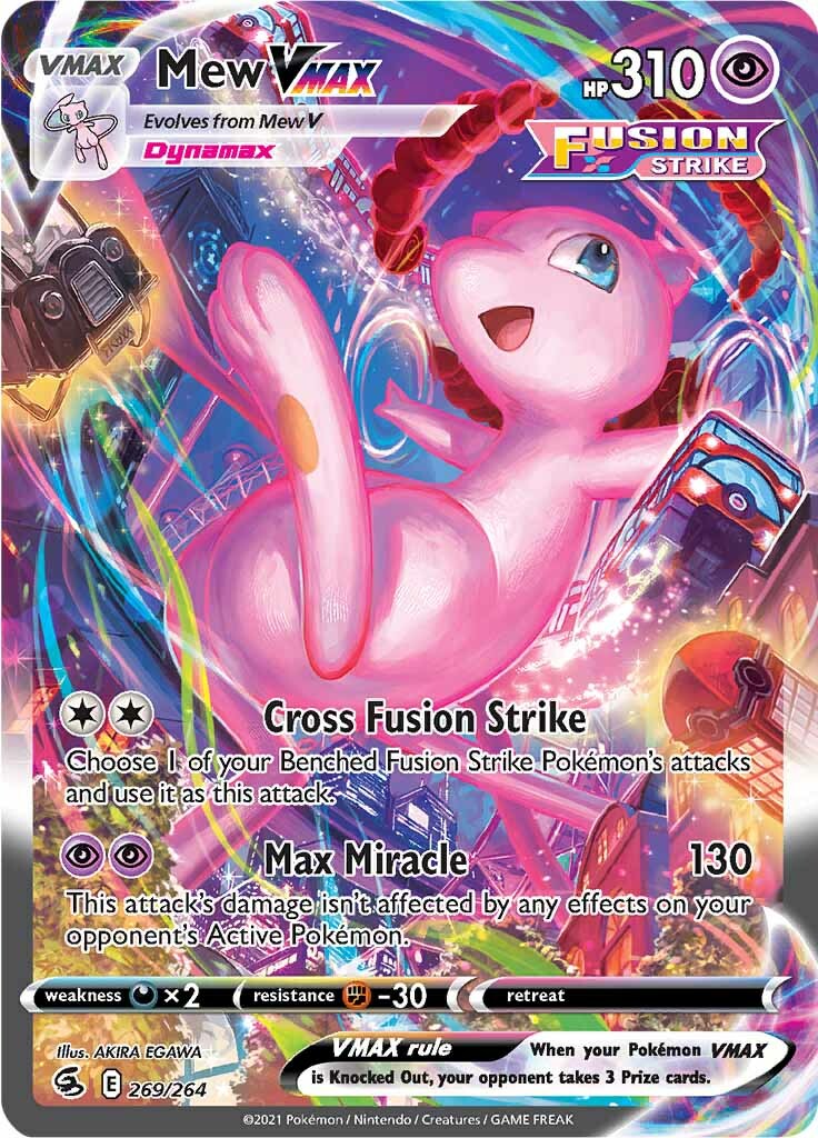 Mew VMAX (269/264) [Sword & Shield: Fusion Strike] | North Game Den