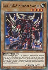 Evil HERO Infernal Gainer [LED5-EN018] Common | North Game Den