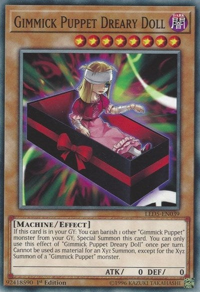 Gimmick Puppet Dreary Doll [LED5-EN039] Common | North Game Den