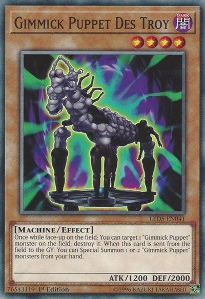 Gimmick Puppet Des Troy [LED5-EN041] Common | North Game Den