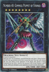Number 40: Gimmick Puppet of Strings [LED5-EN043] Common | North Game Den