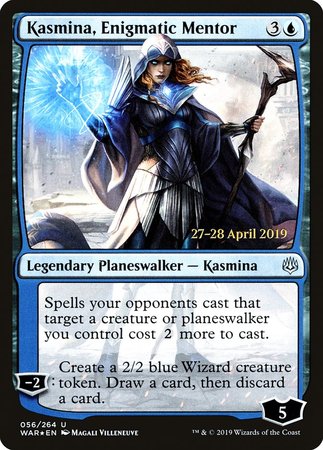 Kasmina, Enigmatic Mentor [War of the Spark Promos] | North Game Den