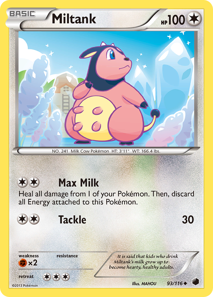 Miltank (93/116) [Black & White: Plasma Freeze] | North Game Den