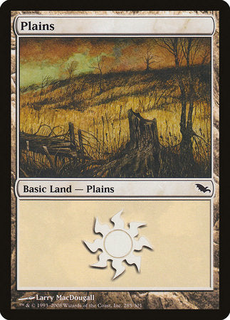 Plains (285) [Shadowmoor] | North Game Den