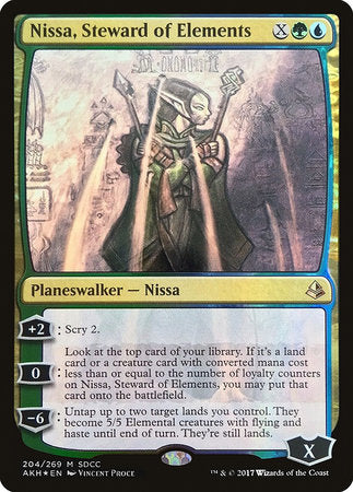 Nissa, Steward of Elements (SDCC 2017 EXCLUSIVE) [San Diego Comic-Con 2017] | North Game Den