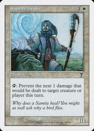 Samite Healer [Seventh Edition] | North Game Den