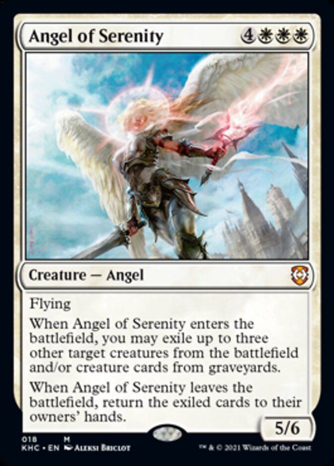 Angel of Serenity [Kaldheim Commander] | North Game Den