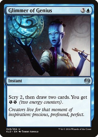 Glimmer of Genius [Kaladesh] | North Game Den