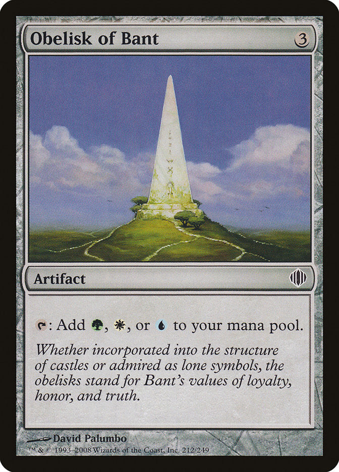 Obelisk of Bant [Shards of Alara] | North Game Den