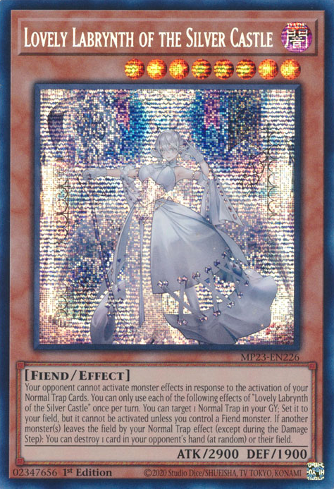 Lovely Labrynth of the Silver Castle [MP23-EN226] Prismatic Secret Rare | North Game Den