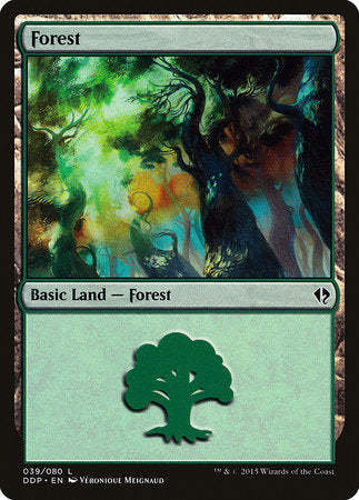 Forest (39) [Duel Decks: Zendikar vs. Eldrazi] | North Game Den