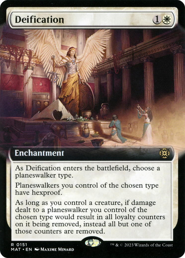 Deification (Extended Art) [March of the Machine: The Aftermath] | North Game Den