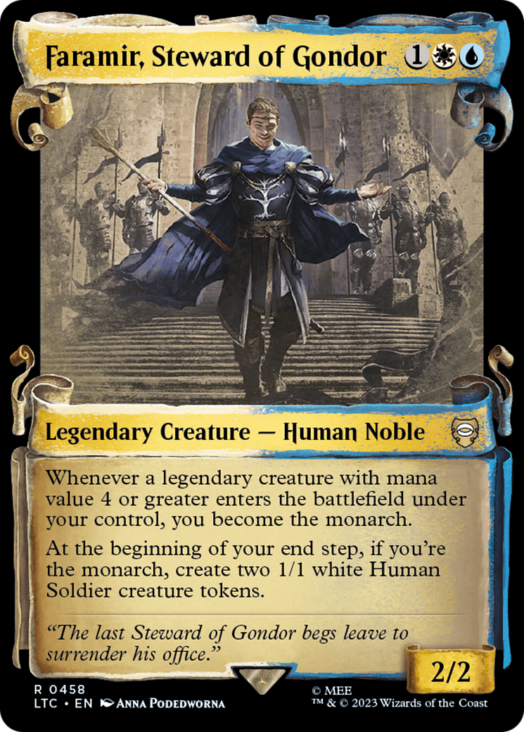 Faramir, Steward of Gondor [The Lord of the Rings: Tales of Middle-Earth Commander Showcase Scrolls] | North Game Den