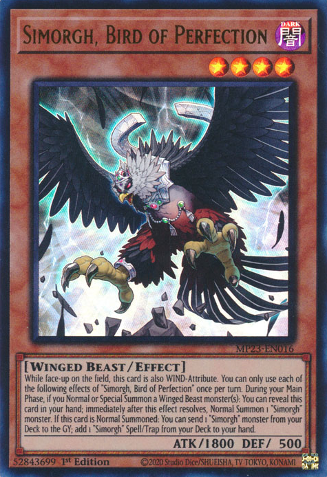 Simorgh, Bird of Perfection [MP23-EN016] Ultra Rare | North Game Den