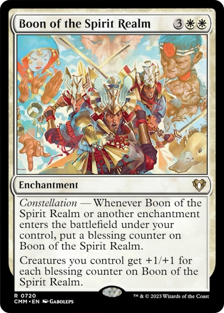 Boon of the Spirit Realm [Commander Masters] | North Game Den