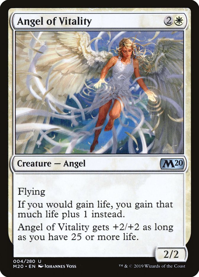 Angel of Vitality [Core Set 2020] | North Game Den