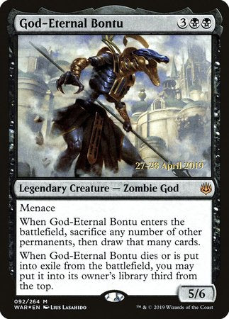 God-Eternal Bontu [War of the Spark Promos] | North Game Den