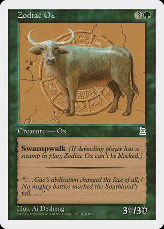 Zodiac Ox [Portal Three Kingdoms] | North Game Den