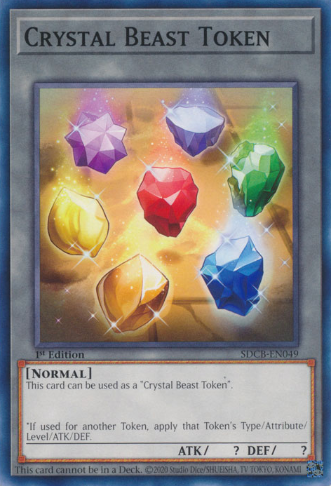 Crystal Beast Token [SDCB-EN049] Common | North Game Den