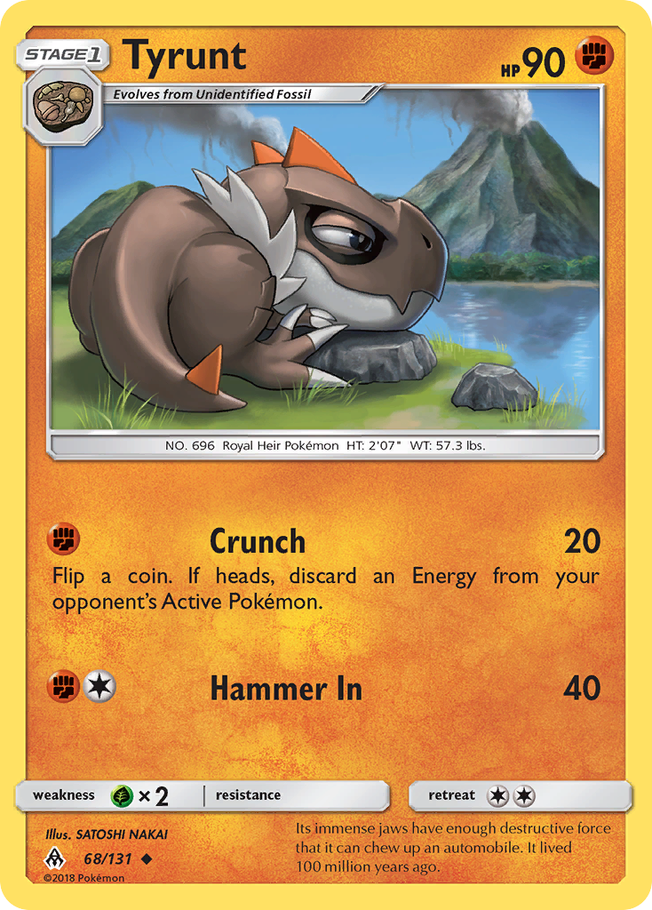 Tyrunt (68/131) [Sun & Moon: Forbidden Light] | North Game Den