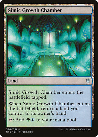 Simic Growth Chamber [Commander 2016] | North Game Den