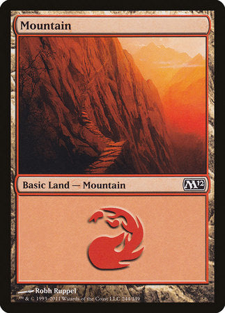 Mountain (244) [Magic 2012] | North Game Den