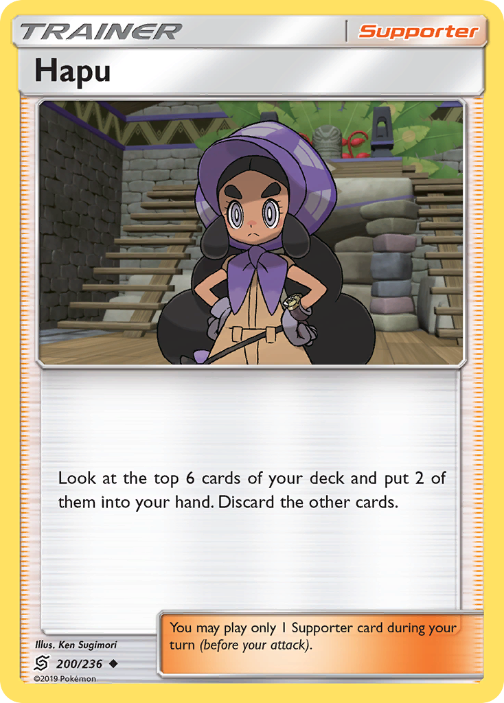 Hapu (200/236) [Sun & Moon: Unified Minds] | North Game Den