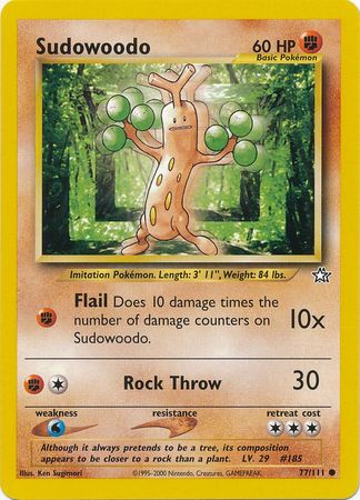 Sudowoodo (77/111) [Neo Genesis Unlimited] | North Game Den