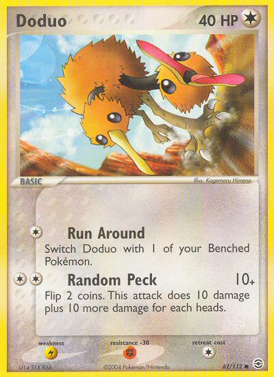 Doduo (62/112) [EX: FireRed & LeafGreen] | North Game Den