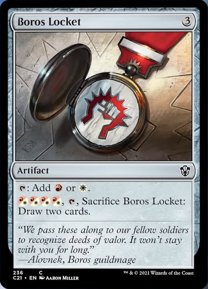 Boros Locket [Commander 2021] | North Game Den