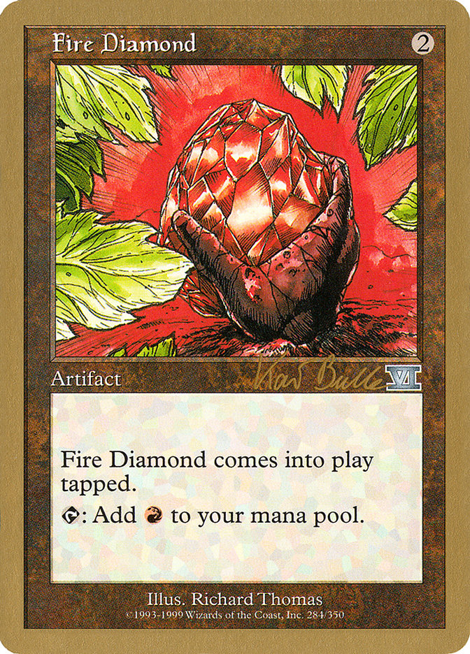Fire Diamond (Kai Budde) [World Championship Decks 1999] | North Game Den