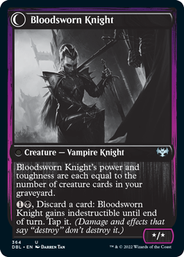 Bloodsworn Squire // Bloodsworn Knight [Innistrad: Double Feature] | North Game Den