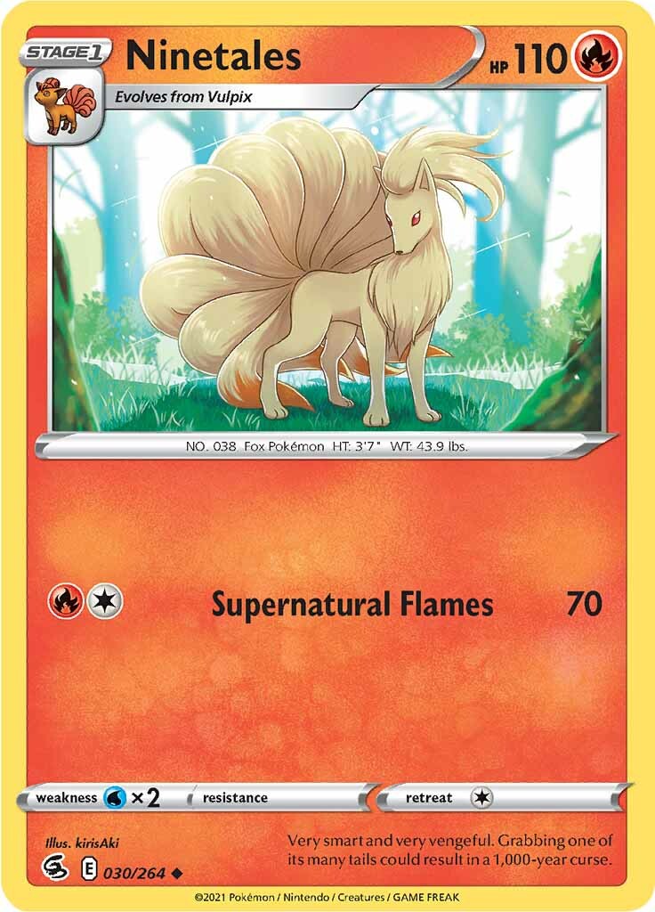 Ninetales (030/264) [Sword & Shield: Fusion Strike] | North Game Den