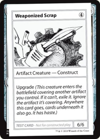 Weaponized Scrap (2021 Edition) [Mystery Booster Playtest Cards] | North Game Den