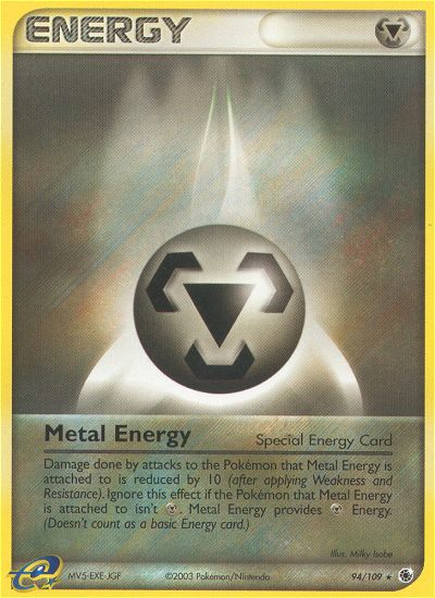 Metal Energy (94/109) [EX: Ruby & Sapphire] | North Game Den