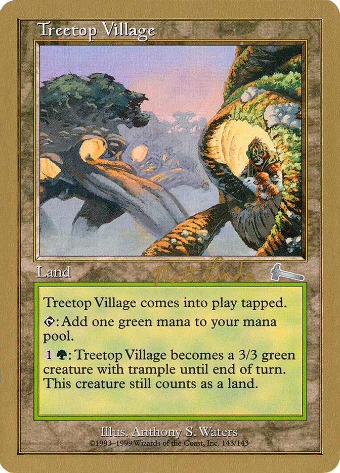 Treetop Village (Matt Linde) [World Championship Decks 1999] | North Game Den