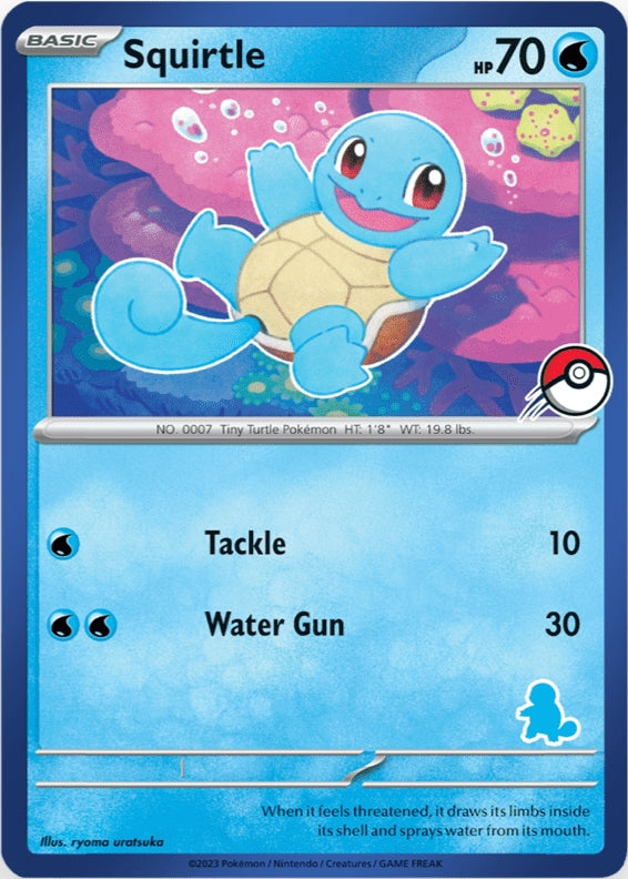 Squirtle (Blue Border) [My First Battle] | North Game Den
