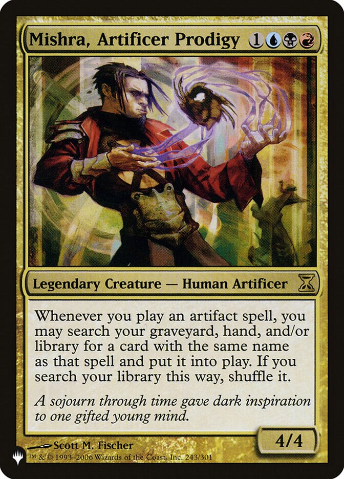 Mishra, Artificer Prodigy [The List] | North Game Den